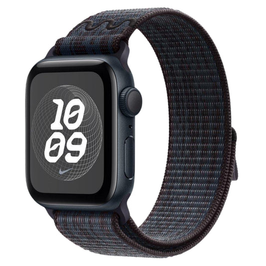 APPLE 40mm Black/Blue Nike Sport Band | ref ECI-MC1L4ZM/A