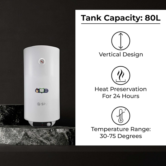 SPJ Water Heater 80L/2000W | SPJ-WHVX-WT80L03