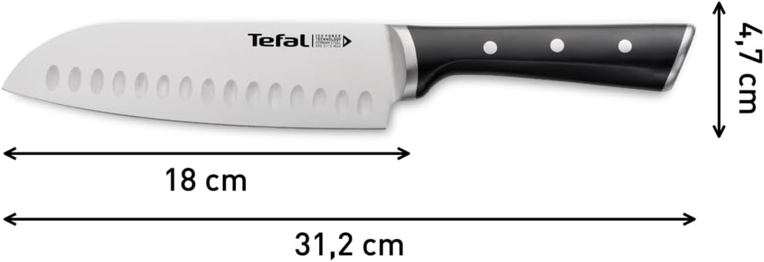 TEFAL Ice Force Santoku Knife 18cm ref T-K2320614