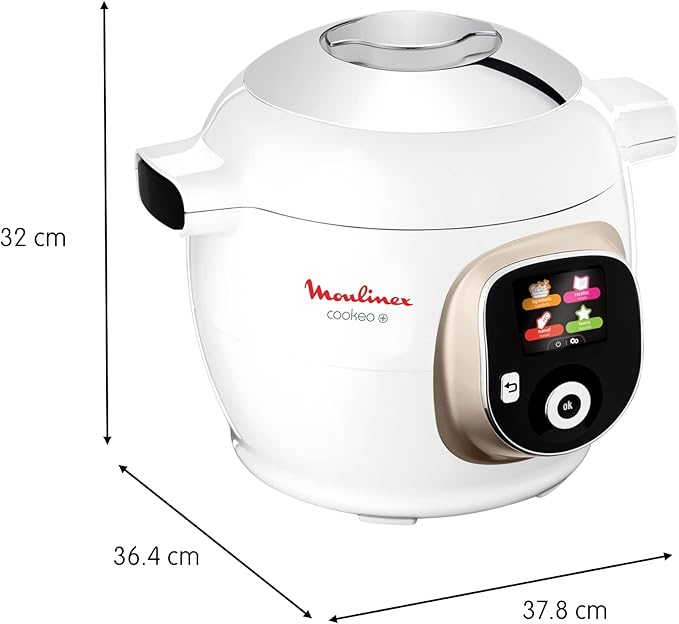 MOULINEX Multicooker Inteligente de Alta Pressão Cookeo+ 1600W/6L | ref T-CE851A10