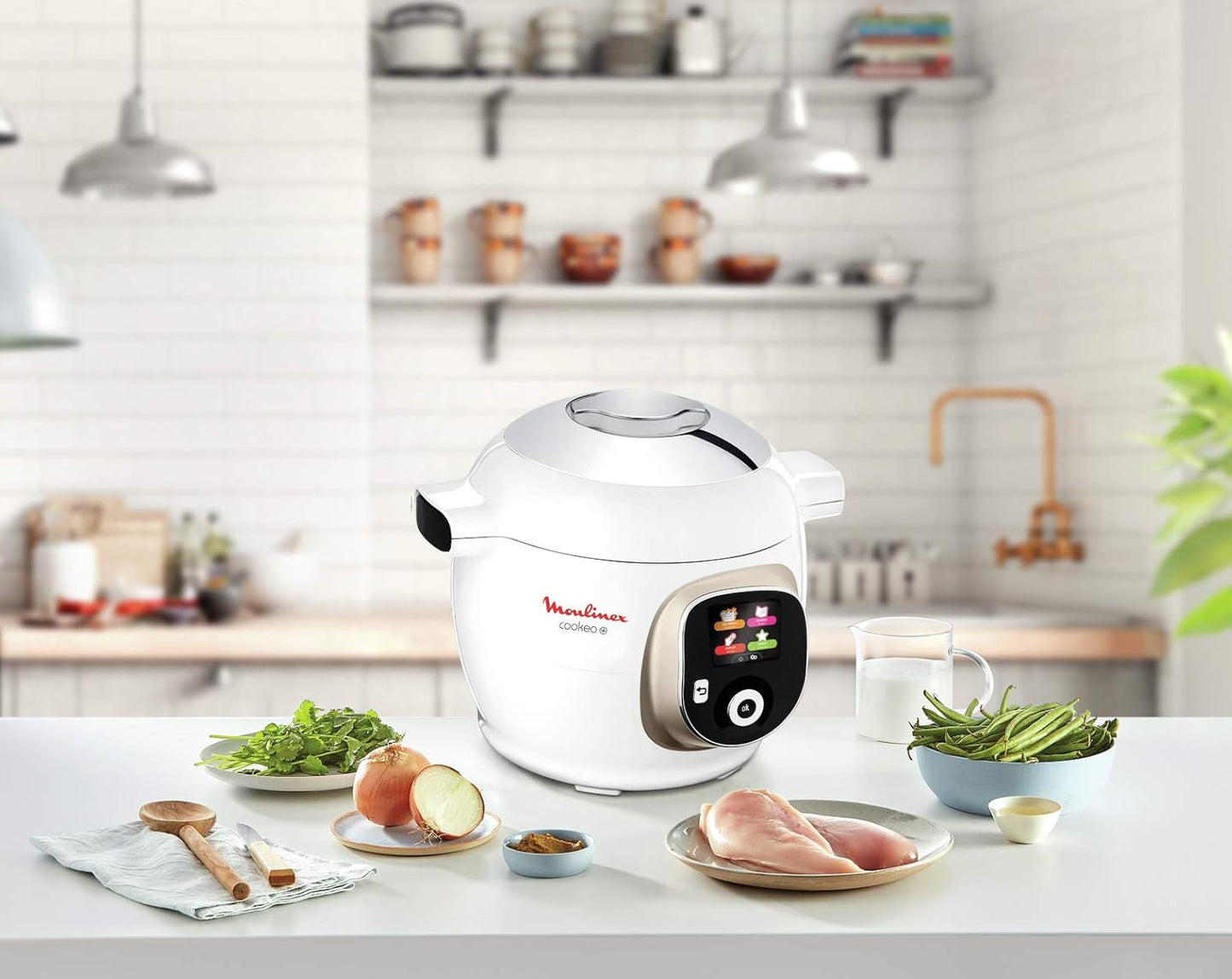MOULINEX Multicooker Inteligente de Alta Pressão Cookeo+ 1600W/6L | ref T-CE851A10