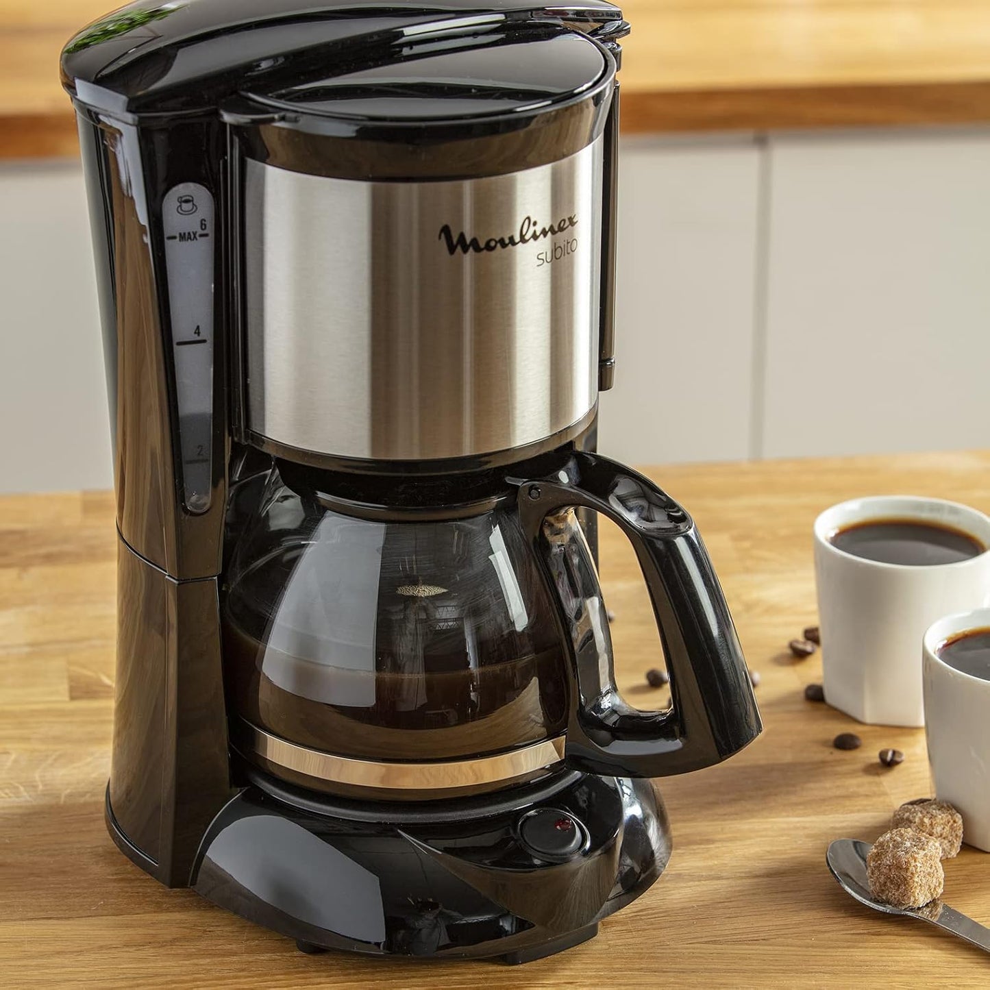 MOULINEX Subito Coffee Maker with Filter 0.6L/600W ref T-FG151825