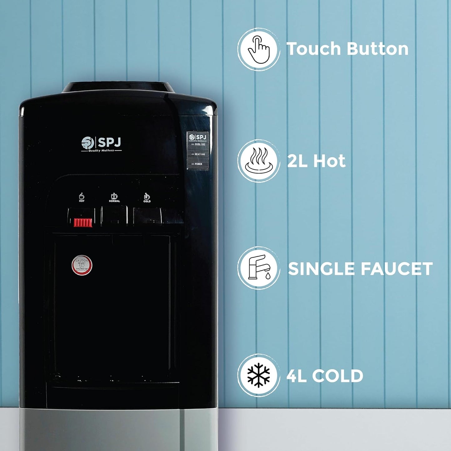 SPJ 16L Water Dispenser Top Load | ref SPJ-WDBLR-CN003