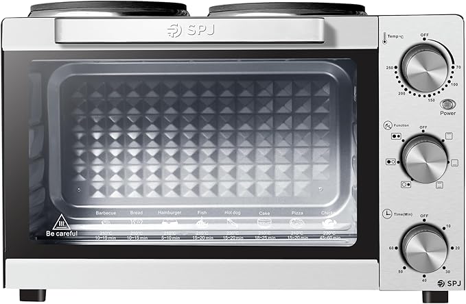 FORNO ELÉTRICO SPJ 21L ref SPJ-EOHX-SS21L06