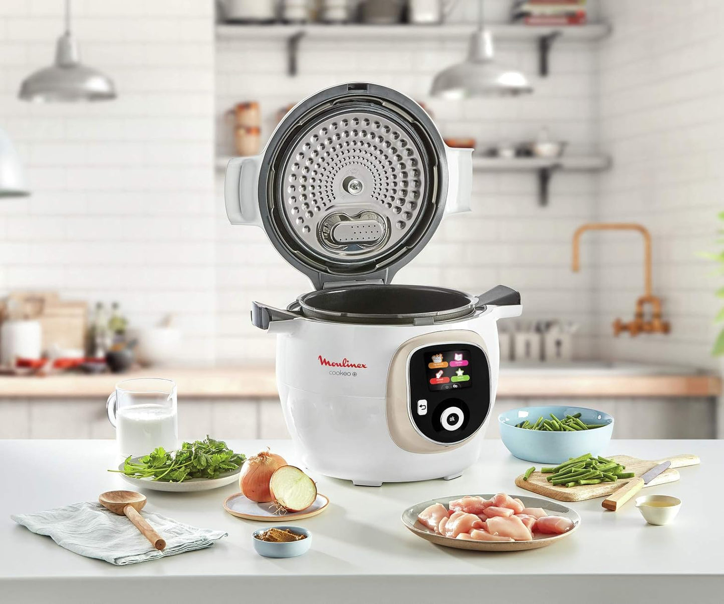 MOULINEX Multicooker Inteligente de Alta Pressão Cookeo+ 1600W/6L | ref T-CE851A10