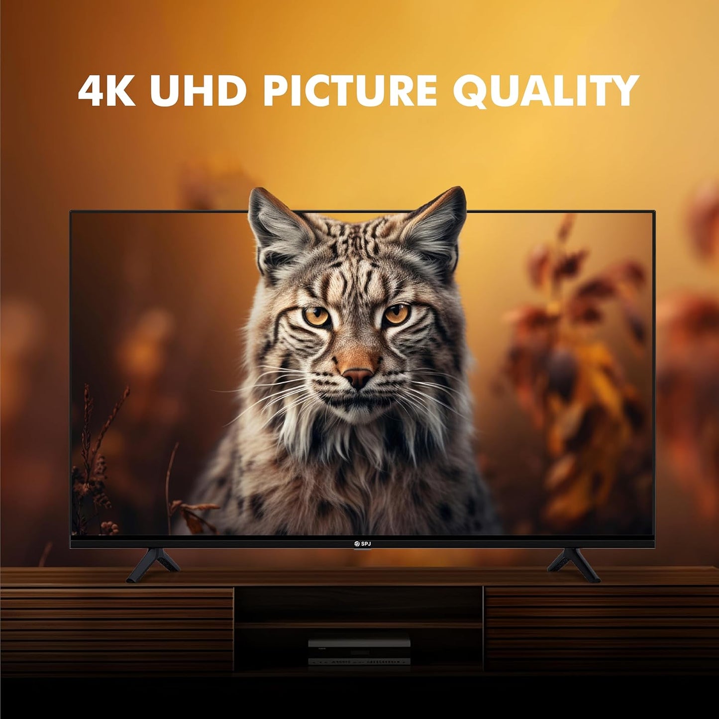 تلفزيون أندرويد 55 بوصة 4K UHD SPJ ref SPJ-4KS55BL3200V