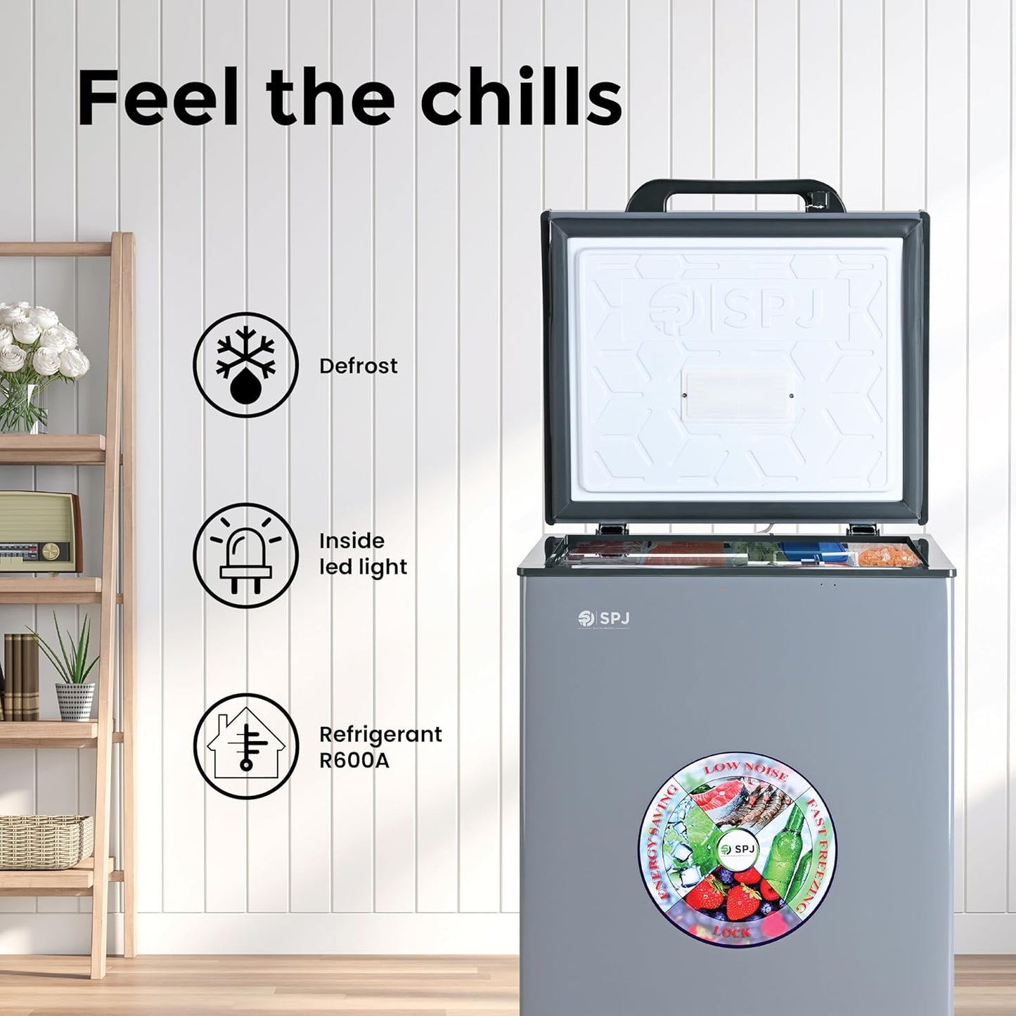 Arca 95L SPJ CINZA ref SPJ-POSH-SLW130C