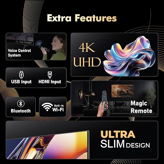 SPJ Smart TV 50" 4K UHD WEBOS | ref SPJ-4KS50BLX