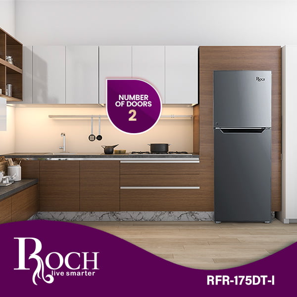 ROCH Refrigerator 175L ref EZ-RFR-175DT-I