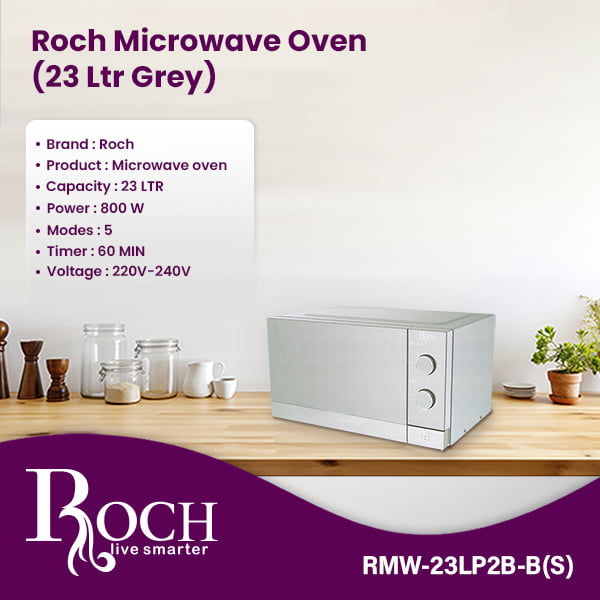 ROCH Microwave Ovens 23L ref-EZ-RMW-23LP2B-B(S)