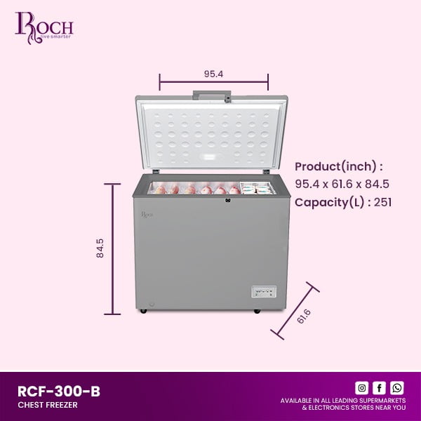 Arca horizontal ROCH 251L ref EZ-RCF-300B-B