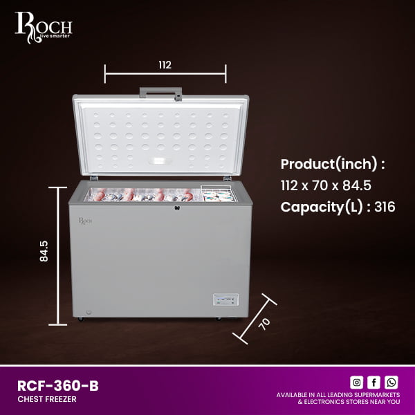 Arca horizontal ROCH 316L ref-EZ-RCF-360-B