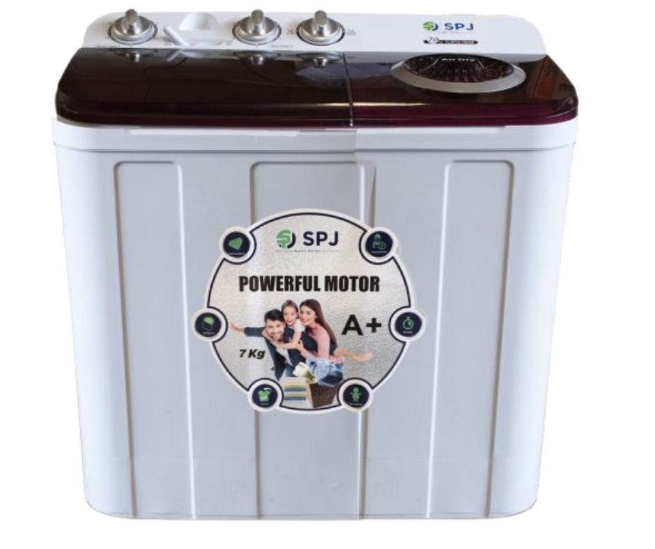Máquina de lavar roupa semiautomática SPJ 7KG | ref SPJ-TLWTU-7SAM
