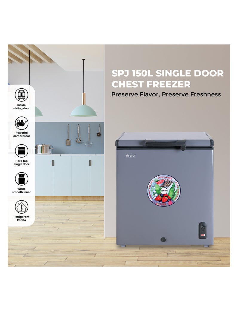 Arca 150L SPJ CINZA ref SPJ-POSH-SLW210C