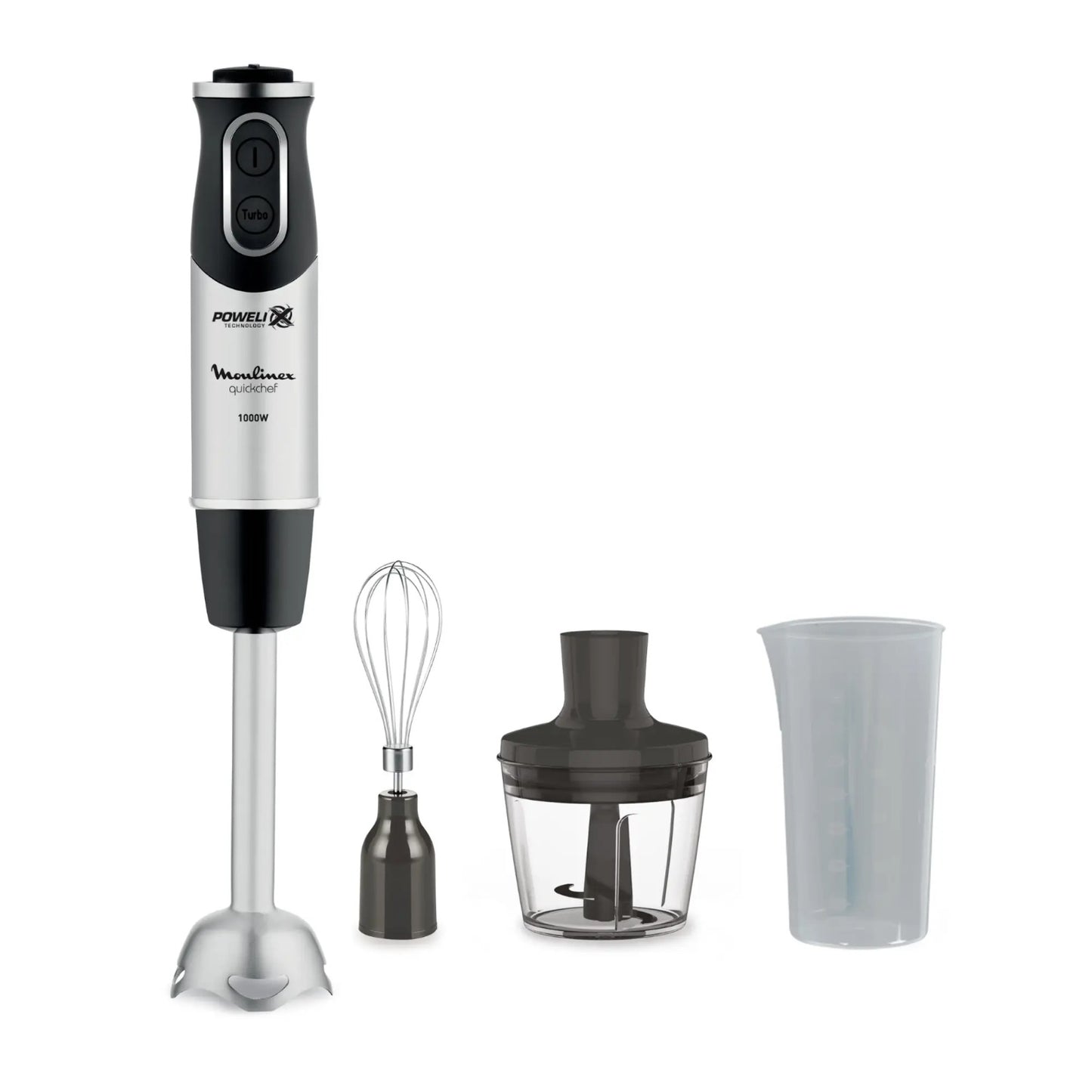 Batedeira de Mão MOULINEX QUICKCHEF 3 em 1 1000 W | ref T-DD655810