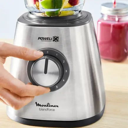 Liquidificador de vidro MOULINEX 800W/1,75L ref T-LM439D10