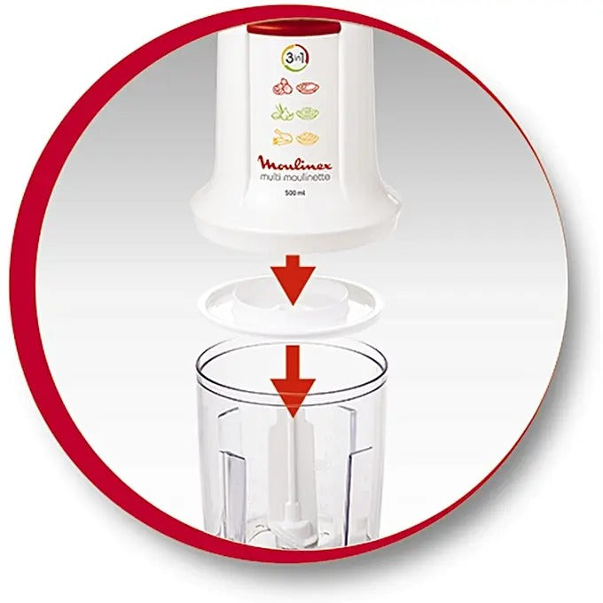 MOULINEX Multi Moulinette Chopper 400W | ref T-AT711131