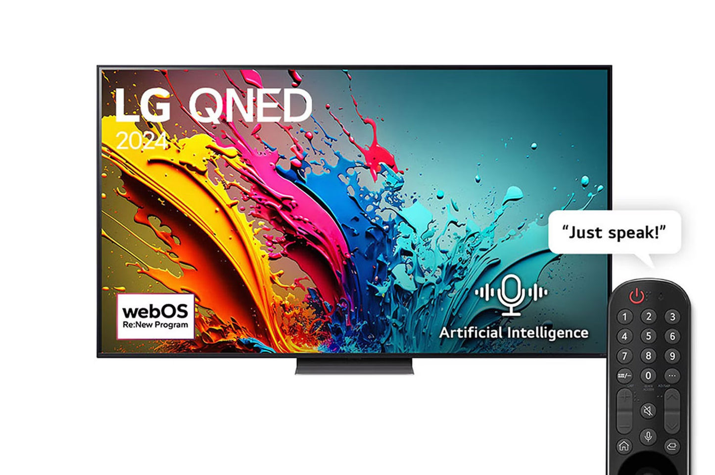 LG Smart TV 65" QNED 4K UHD WebOS24 | 65QNED86T6A ref E-8822