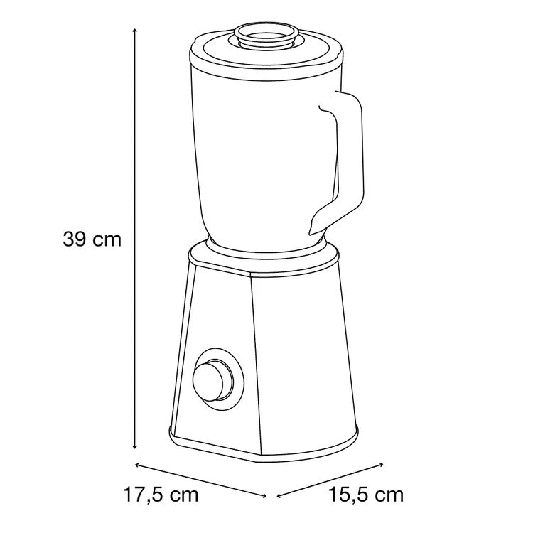 SOLAC BEAUTY AND BEAST BLENDER 1500W ref E-7889