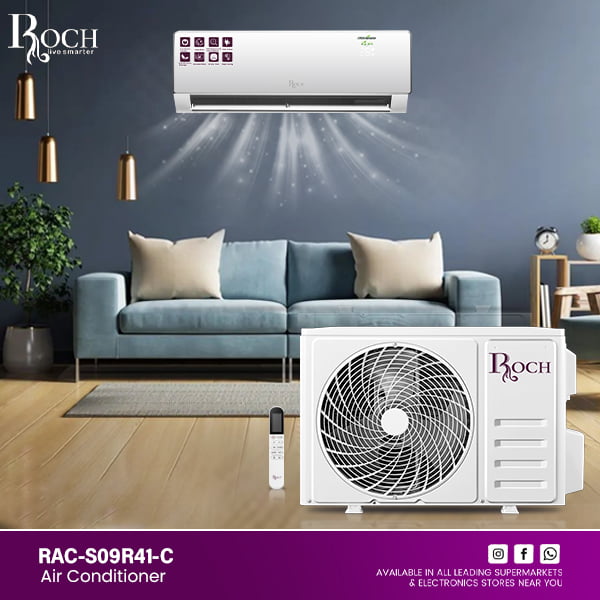 ROCH AC 9000 BTU ref EZ-RAC-S09R41C