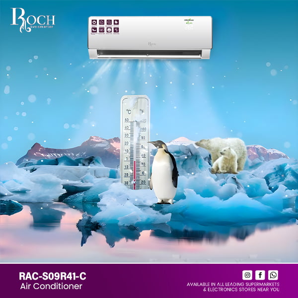 ROCH AC 9000 BTU ref EZ-RAC-S09R41C