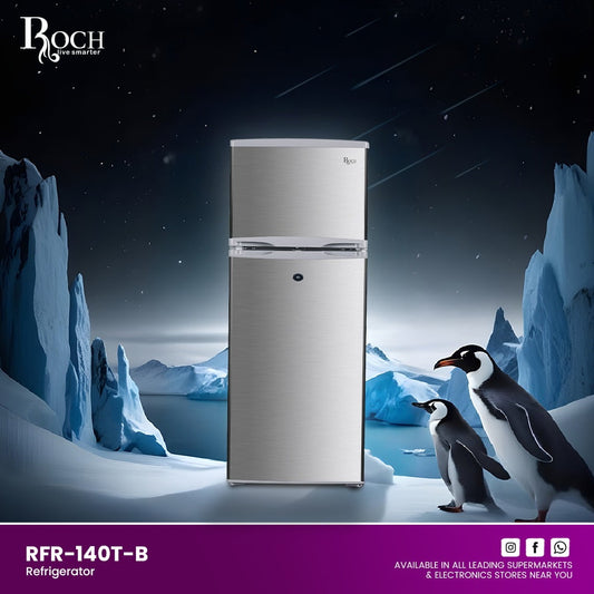 ROCH Refrigerators 118L ref EZ-RFR-140T-B