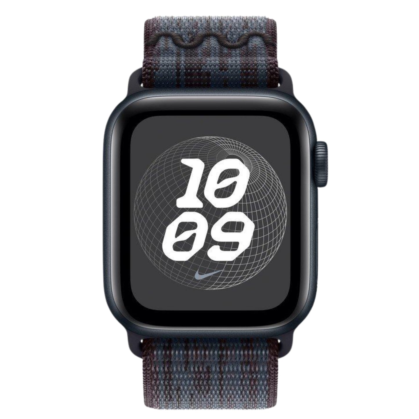 APPLE 40mm Black/Blue Nike Sport Band | ref ECI-MC1L4ZM/A