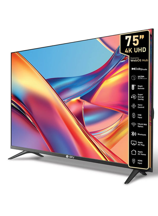 شاشة WEBOS 75 بوصة 4K UHD SPJ ref SPJ-4KS75BLX