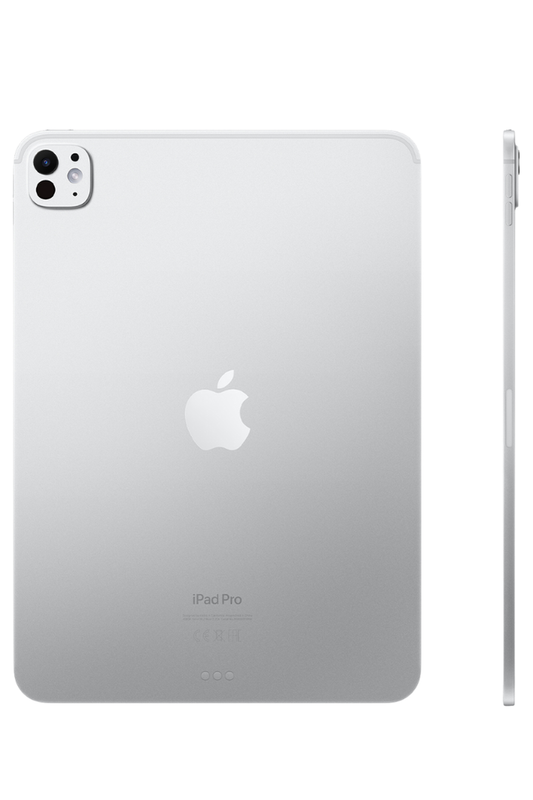 Apple iPad Pro 13" M4 2024 Wi-Fi + Cellular 512GB with Standard Glass Silver | ref ECI-MVXV3