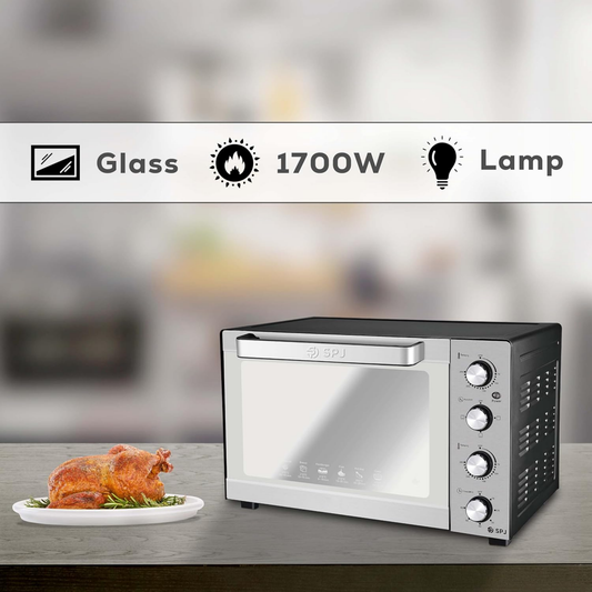 SPJ ELECTRIC OVEN 45L/1700W | ref SPJ-EOX-SS45L08