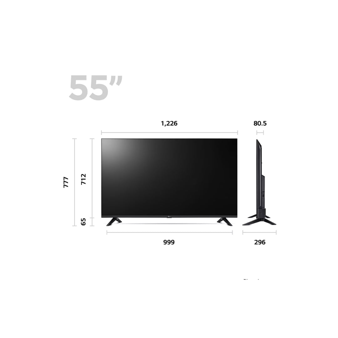 Smart TV LG 4K UHD 55″ | 55UR73006LA referência E-7943