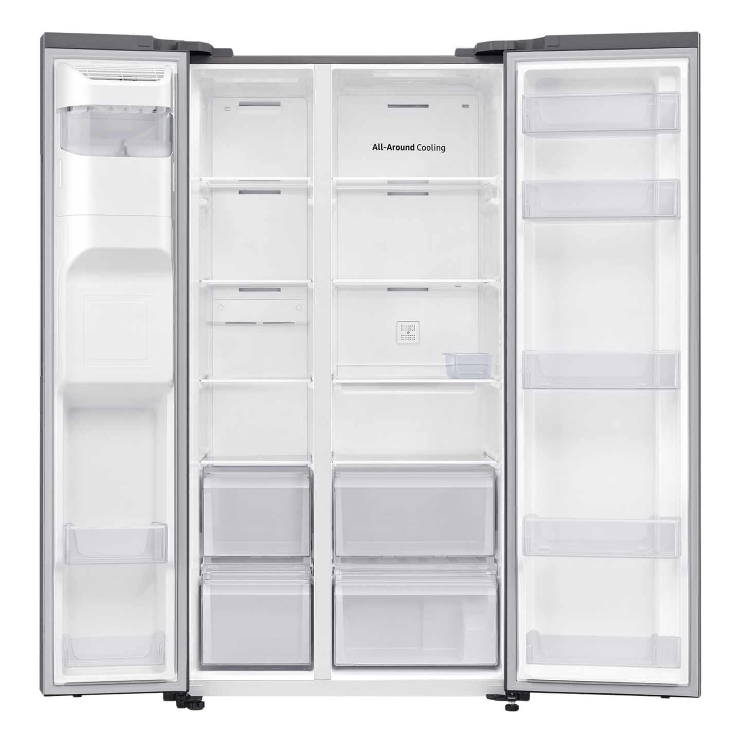 SAMSUNG Side by Side SpaceMax Refrigerator 635L RS65DG5403S9 | ref T-33920247