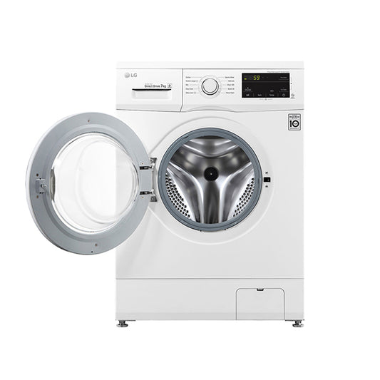 Máquina de lavar roupa de carga frontal LG 7 kg FH2J3QDNP0 | ref E-4997