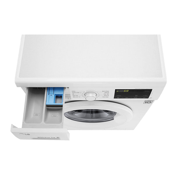Máquina de lavar roupa de carga frontal LG 7 kg FH2J3QDNP0 | ref E-4997