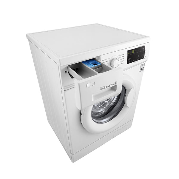Máquina de lavar roupa de carga frontal LG 7 kg FH2J3QDNP0 | ref E-4997