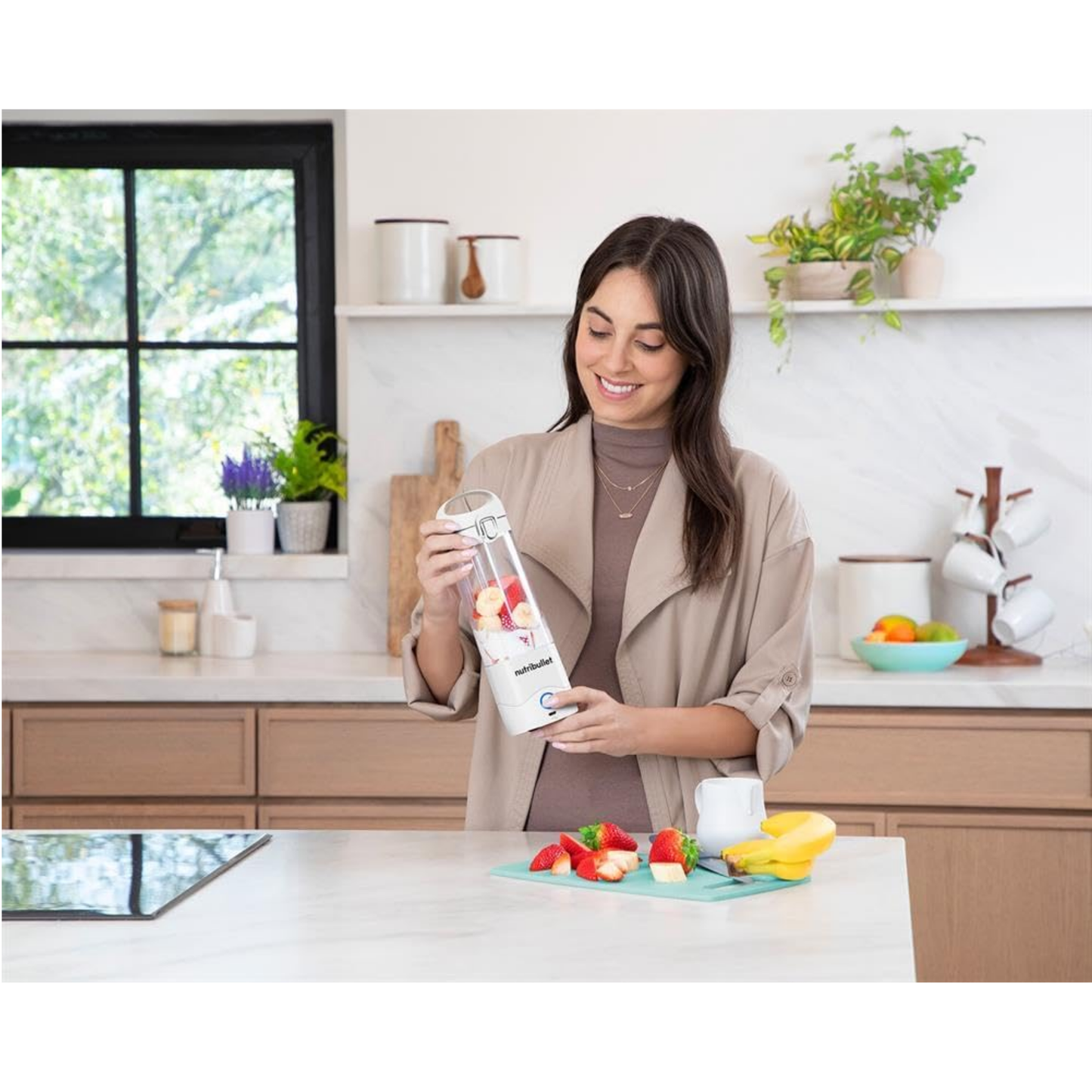 NUTRIBULLET Portable Personal Blender  300W/475ml NBP003W | ref T-48332007