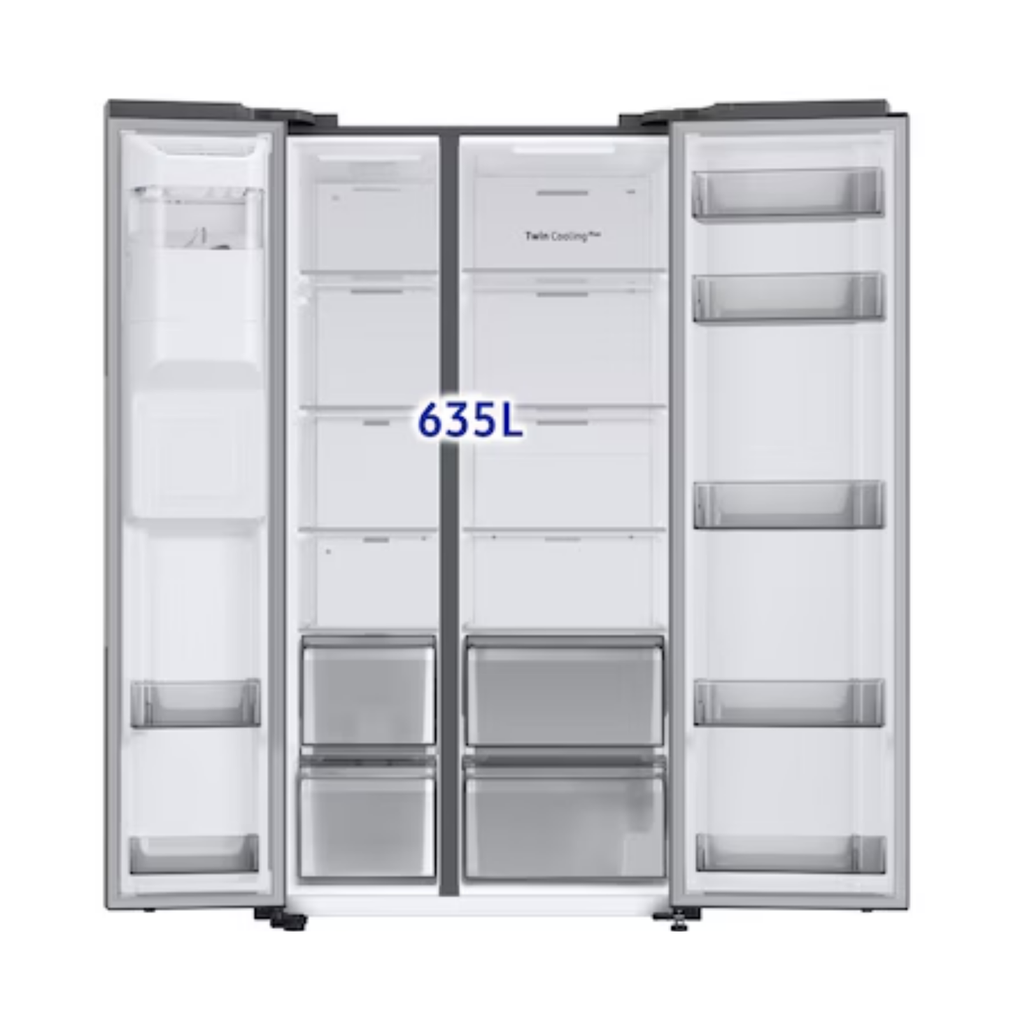 SAMSUNG Side by Side Twin Cooling Plus Refrigerator 635L RS68A882CS9 | ref T-33920258