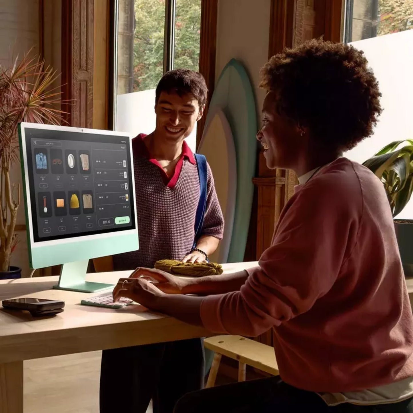 Apple iMac (2024) AIO Desktop Computer, 24" | ref ECI-MCR24