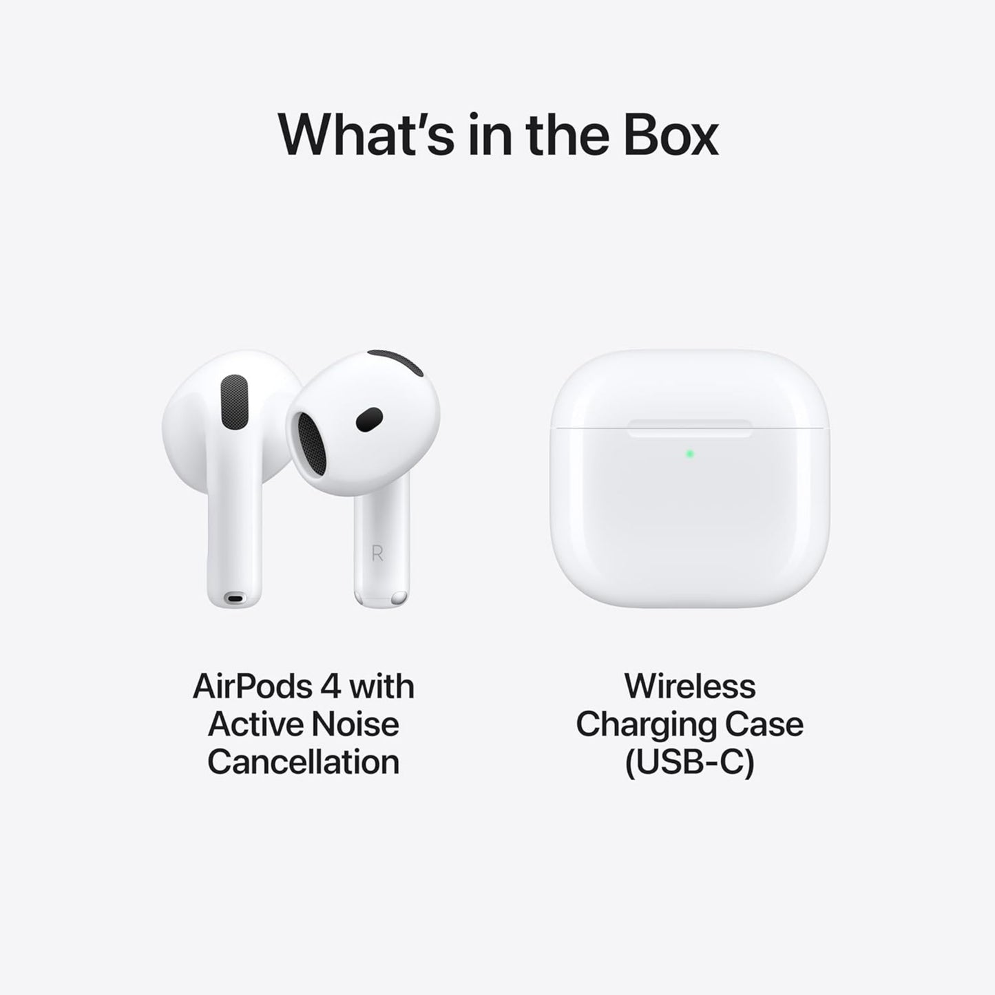 APPLE AirPods 4 Wireless Earbuds with Active Noise Cancellation | ref ECI-MXP93