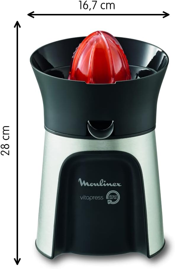 Espremedor de frutas cítricas MOULINEX VitaPress Direct Serve 100W/0,6L | ref. T-PC603D10