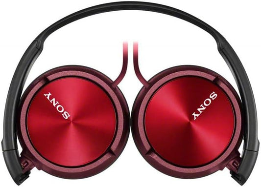 SONY  Wired Headphones Red MDR-ZX310W ref T-22650622