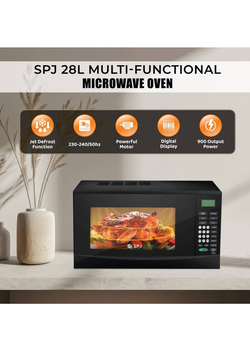 MICROONDAS SPJ 28L ref SPJ-MWBLU-28L005