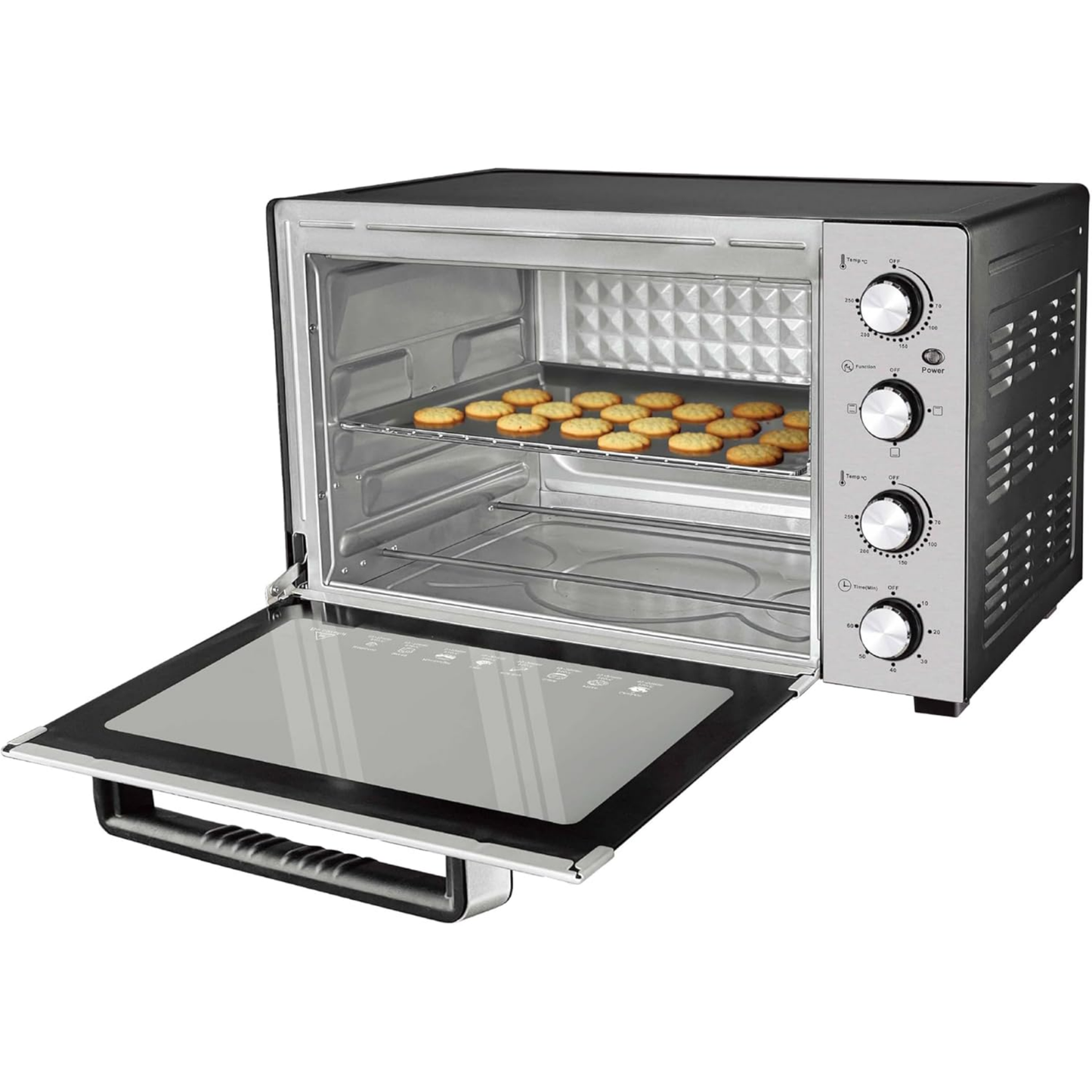 SPJ ELECTRIC OVEN 45L/1700W | ref SPJ-EOX-SS45L08
