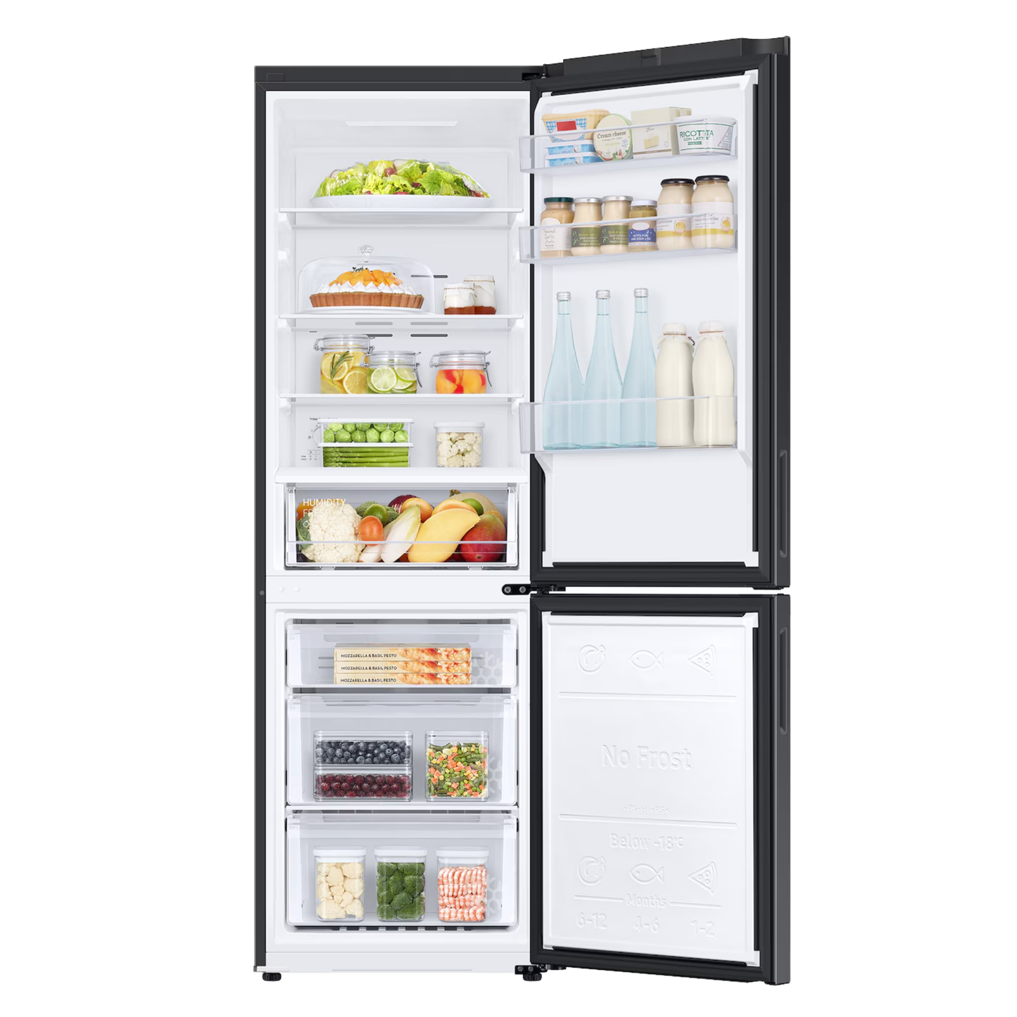 SAMSUNG  Combined Refrigerator 344L RB33B610EBN | ref T-33920209