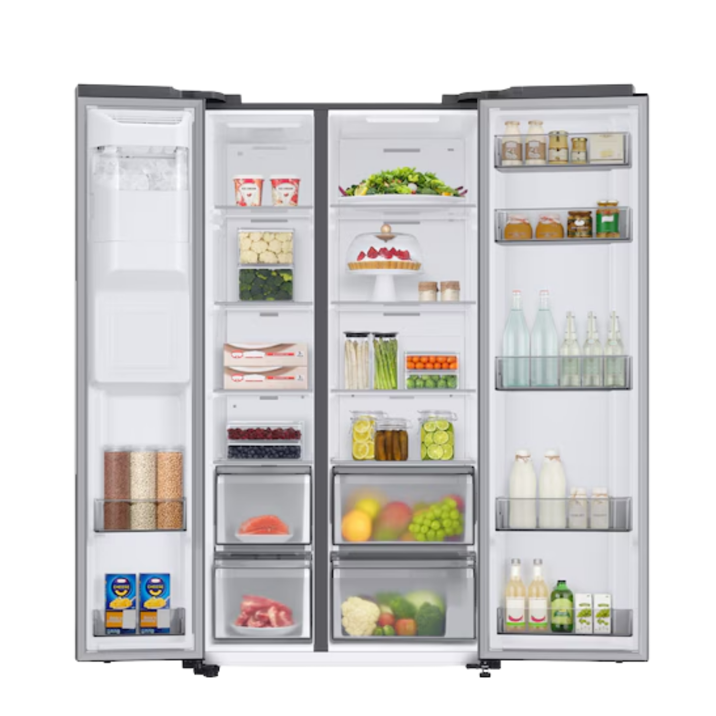 SAMSUNG Side by Side Twin Cooling Plus Refrigerator 635L RS68A882CS9 | ref T-33920258