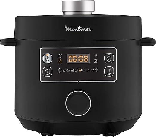 Panela de Pressão Elétrica MOULINEX Epic Turbo Kitchen 1090W/5L | ref T-CE754810
