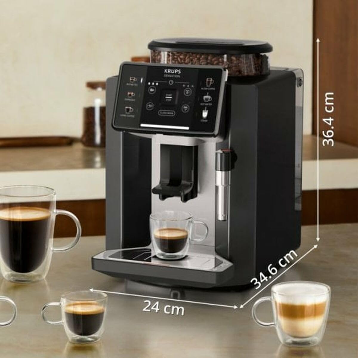 KRUPS - Automatic Coffee Machine EA910A10 ref E-8750