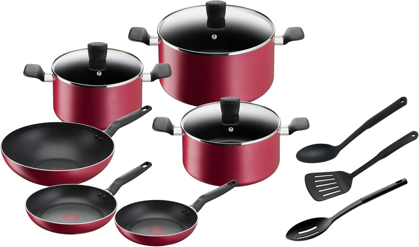 TEFAL Pan Set. Super Cook 12Pcs ref T-B243SC86