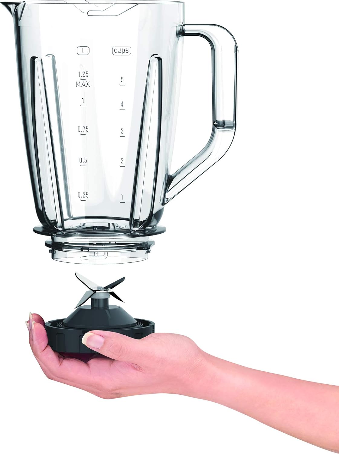 MOULINEX Blender BLENDFROCE 1.25L/600W | ref T-LM423125