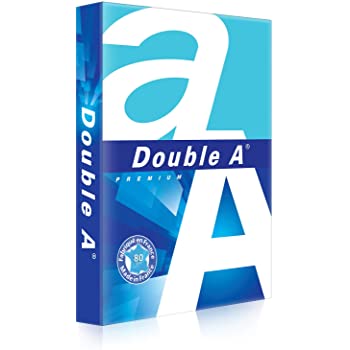 Papel A4 multiuso premium DOUBLE A 80gsm 500 folhas 5 resmas/caixa |DoubleA80GSM